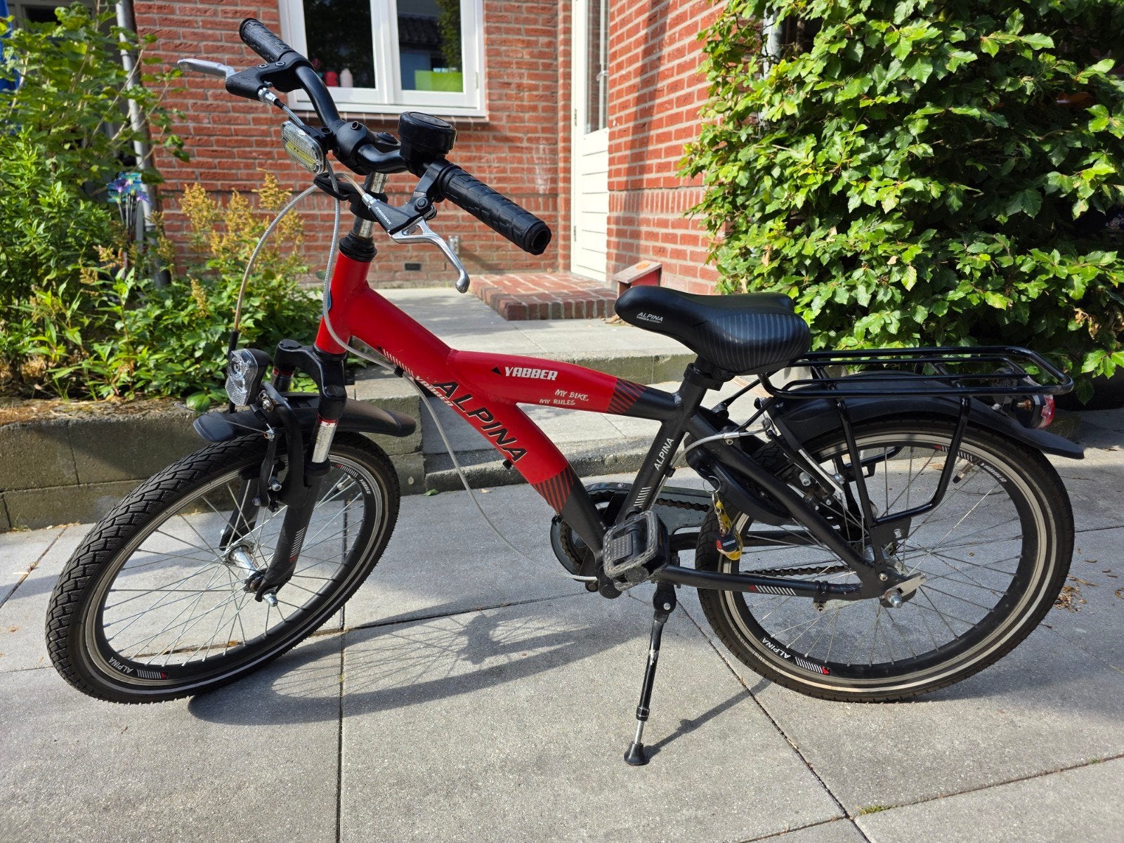 Goed uitziende 20 inch Alpina Yabber jongensfiets, Fietsen en Brommers, Fietsen | Heren | Herenfietsen, Terugtraprem, Gebruikt
