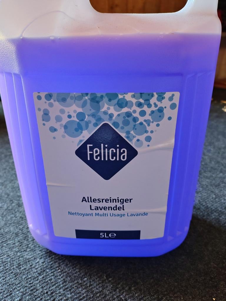 Felicia Allesreiniger Lavendel 5 Liter, Huis en Inrichting, Ophalen of Verzenden, Schoonmaakmiddel