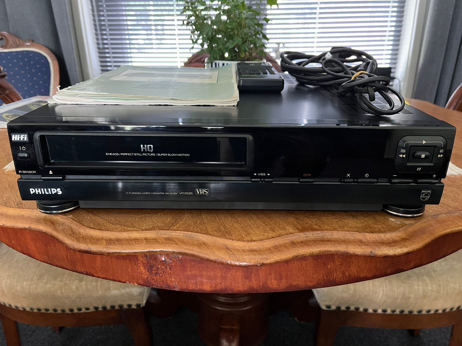 Philips Matchline vhs hifi, Audio, Tv en Foto, Videospelers, Ophalen of Verzenden, Zo goed als nieuw, VHS-speler of -recorder