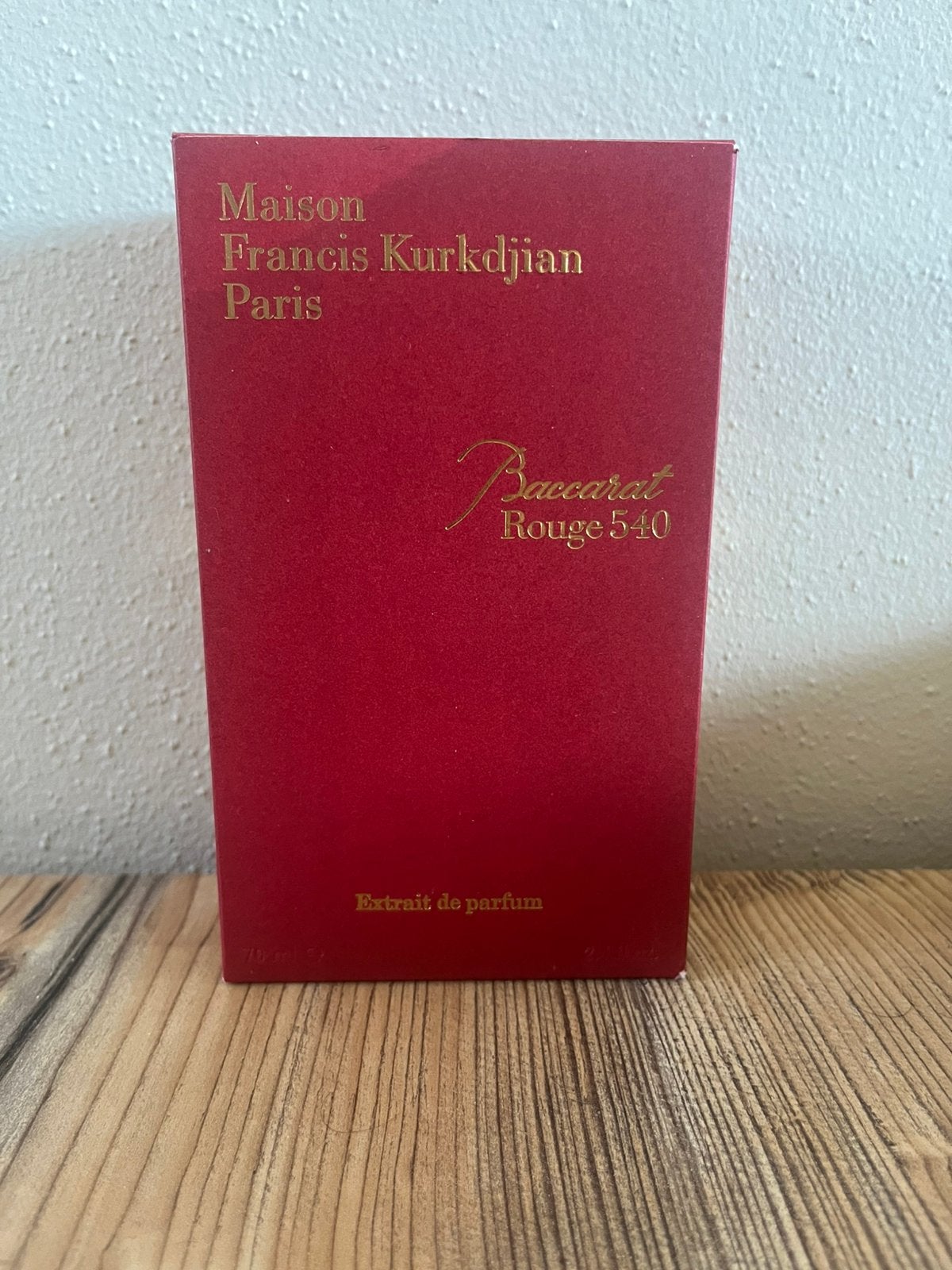 Maison Francis Kurkdjian Paris baccarat Rouge 540 Extrait, Ophalen of Verzenden, Zo goed als nieuw