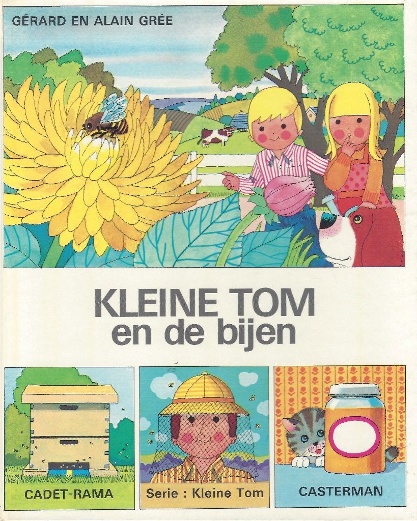 Alain Grée:  KLEINE TOM EN DE BIJEN * Vintage 1971*, Alain Grée, 5 of 6 jaar, Fictie algemeen, Jongen of Meisje