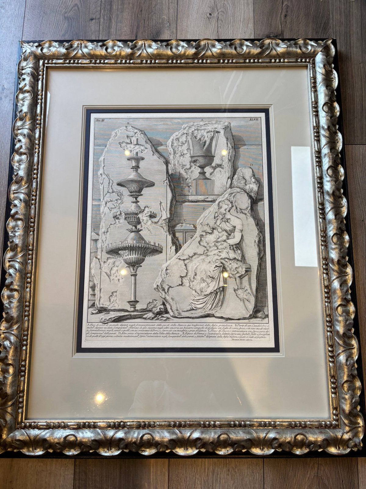 Antieke ets G.B. Piranesi 1756 - Antichità Romane, Ophalen