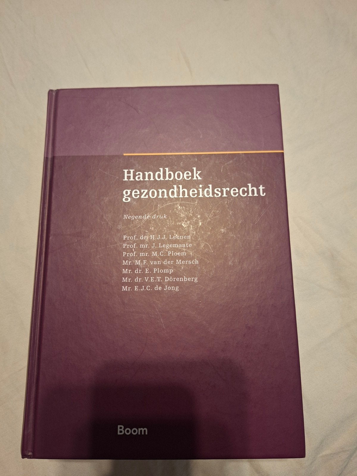 Handboek gezondheidsrecht, Boeken, Ophalen of Verzenden, Zo goed als nieuw