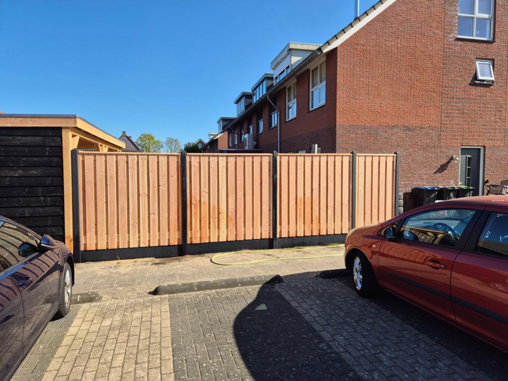 60 stuks nieuwe schermen te koop.douglas 21 planks, 1 tot 2 meter, Minder dan 3 meter, Nieuw, Ophalen of Verzenden