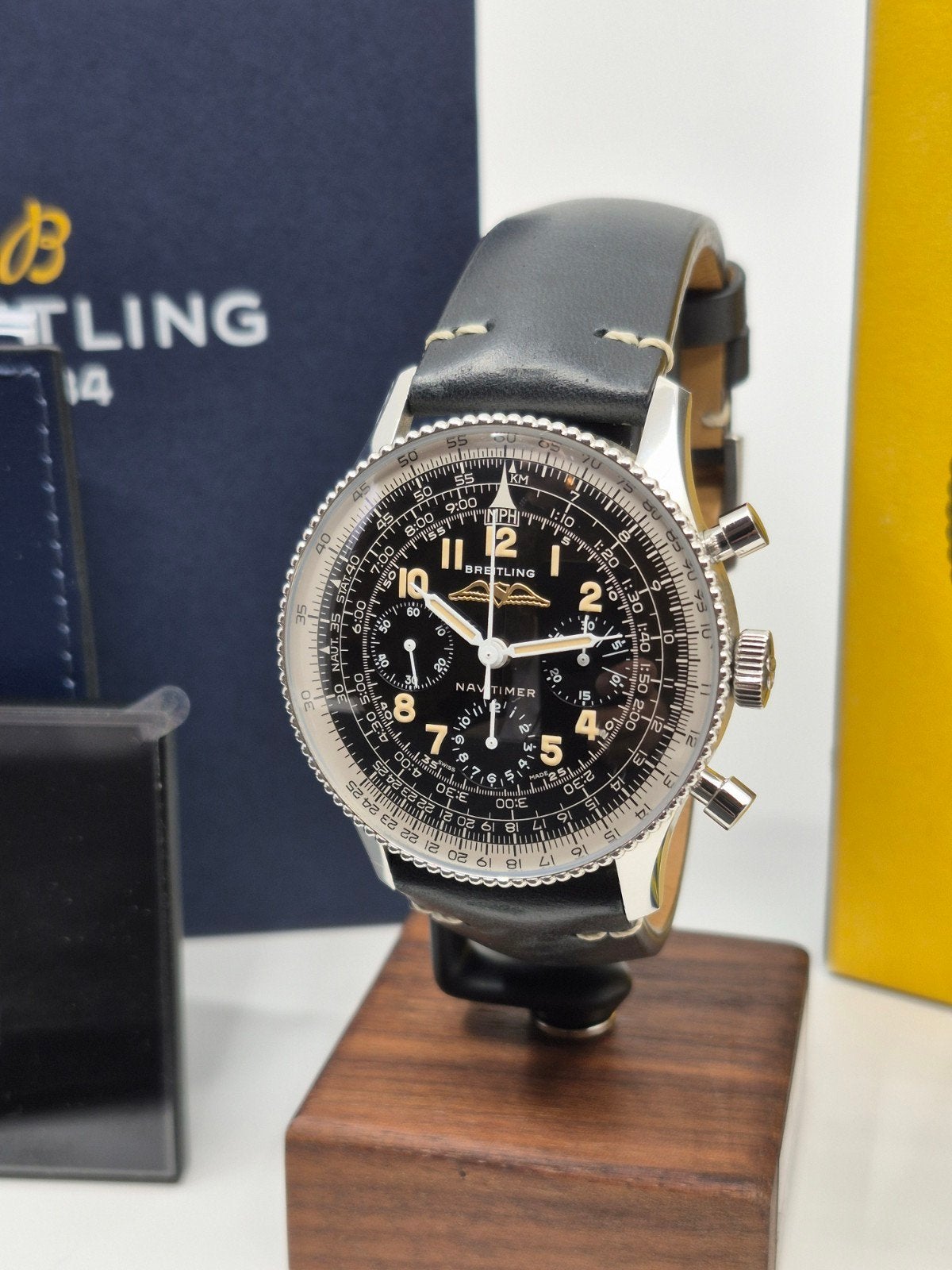 Breitling Navitimer 806 Re-Edition – 2019 | Full Set, Ophalen of Verzenden, Gebruikt, Breitling