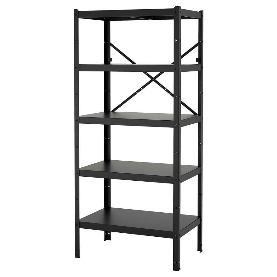 Ikea bror stelling kast met 4 planken, Ophalen of Verzenden, Zo goed als nieuw