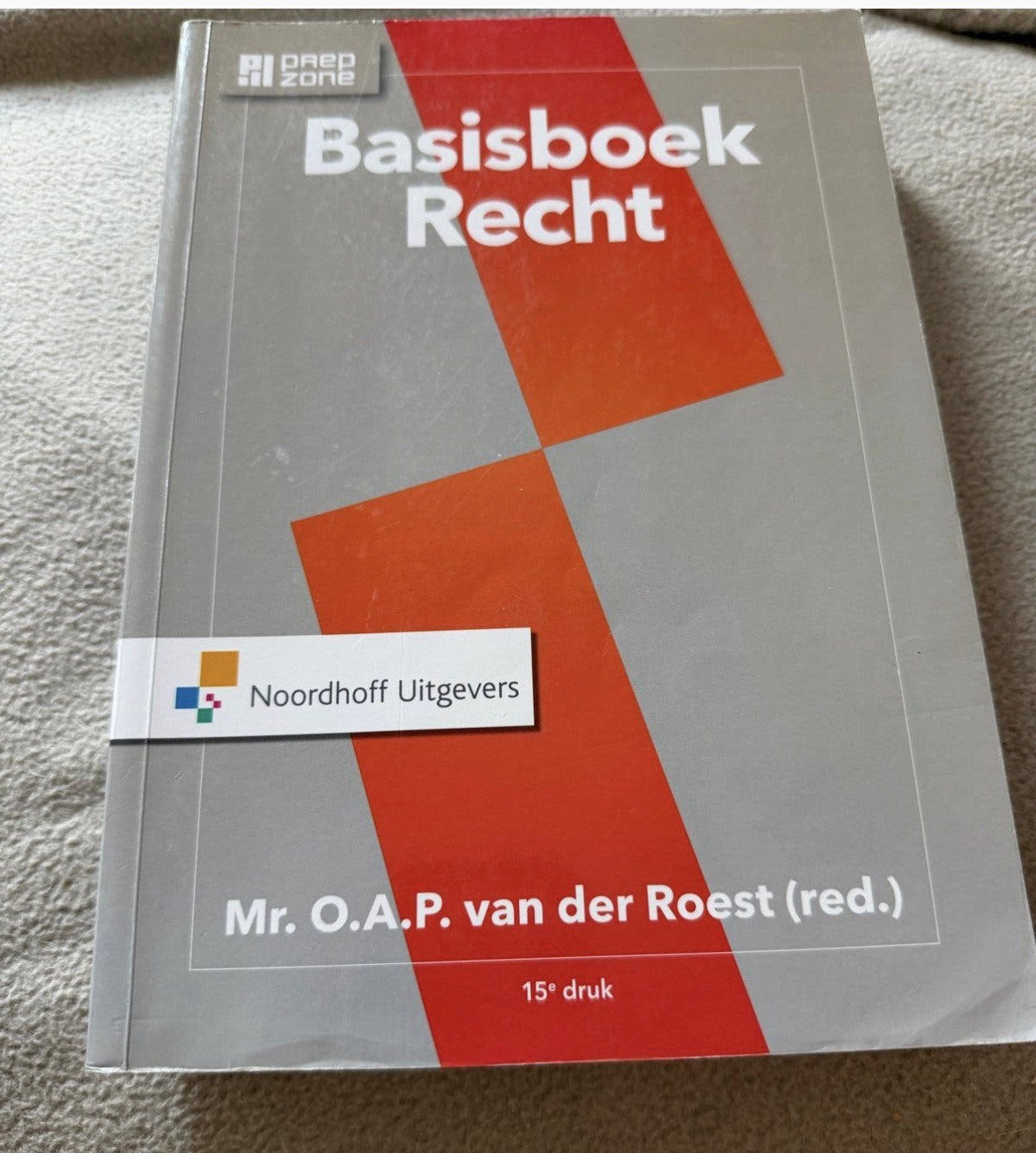 Basisboek Recht, Boeken, Ophalen of Verzenden, Alpha, Zo goed als nieuw, HBO
