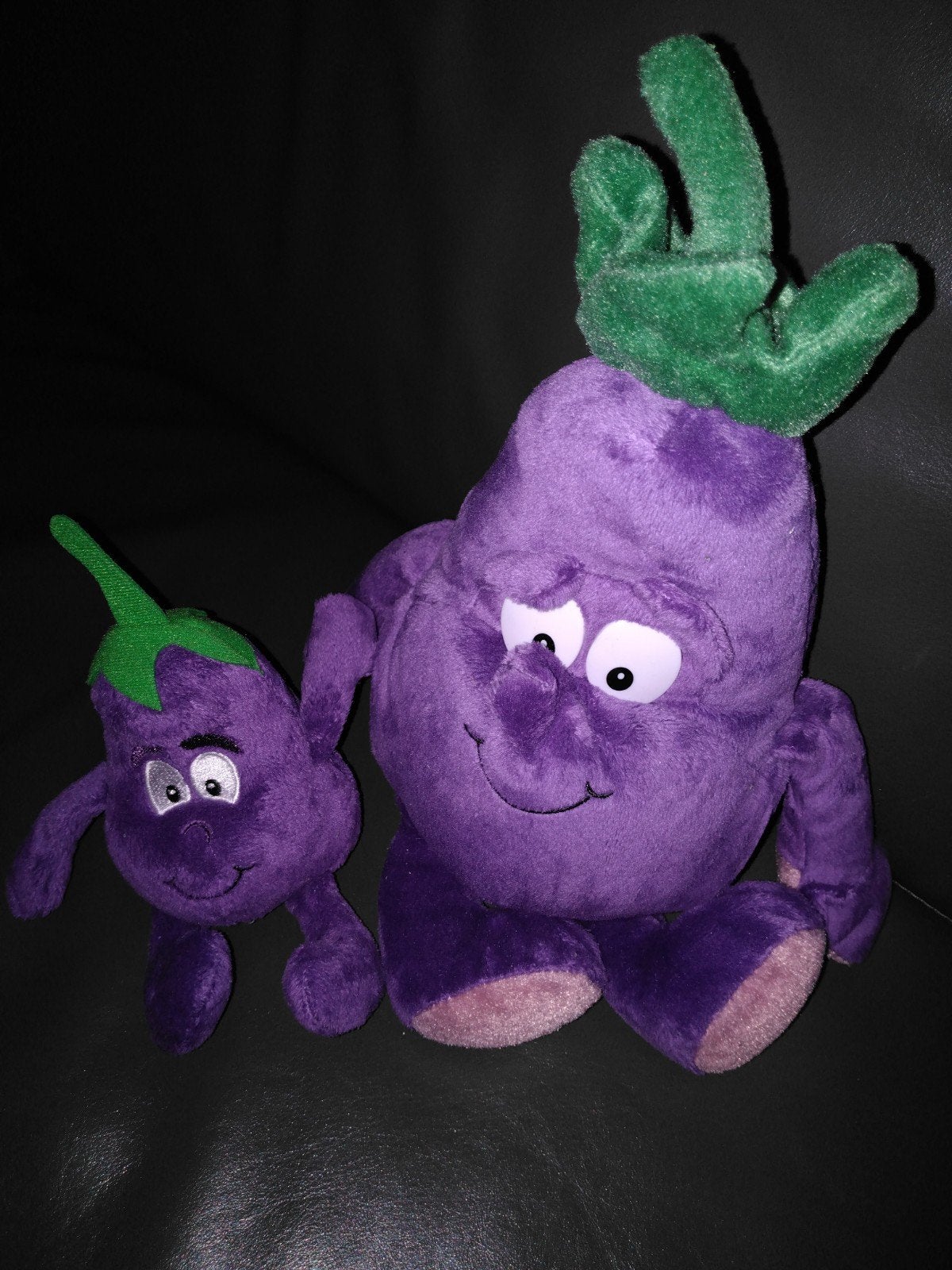 Lidl Aubergine knuffels., Ophalen of Verzenden, Zo goed als nieuw, Paars, Overige typen