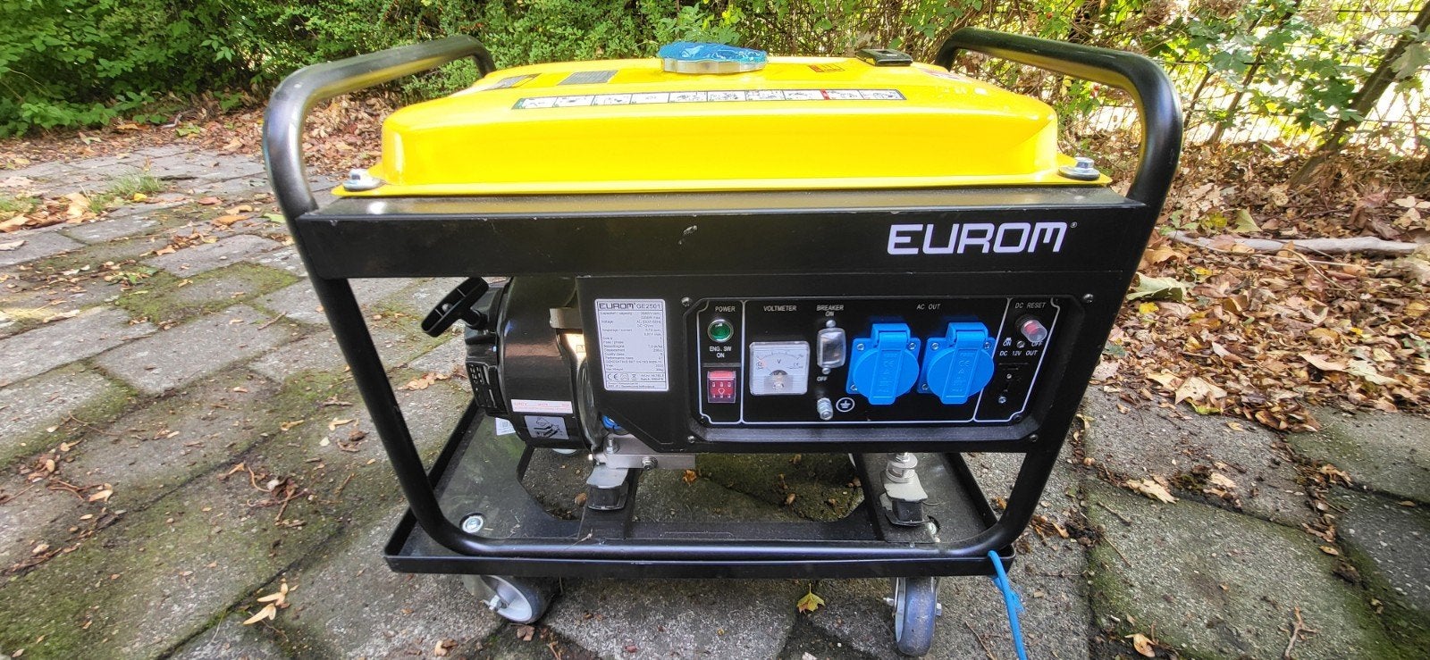 Eurom GE2501 Aggregaat - Nieuwstaat, slechts 1 uur gebruikt, Ophalen