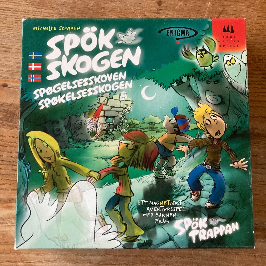 Drie Magier Spellen - Het Spookbos (2-6 spelers, 5+jaar), Hobby en Vrije tijd, Gezelschapsspellen | Bordspellen, Een of twee spelers