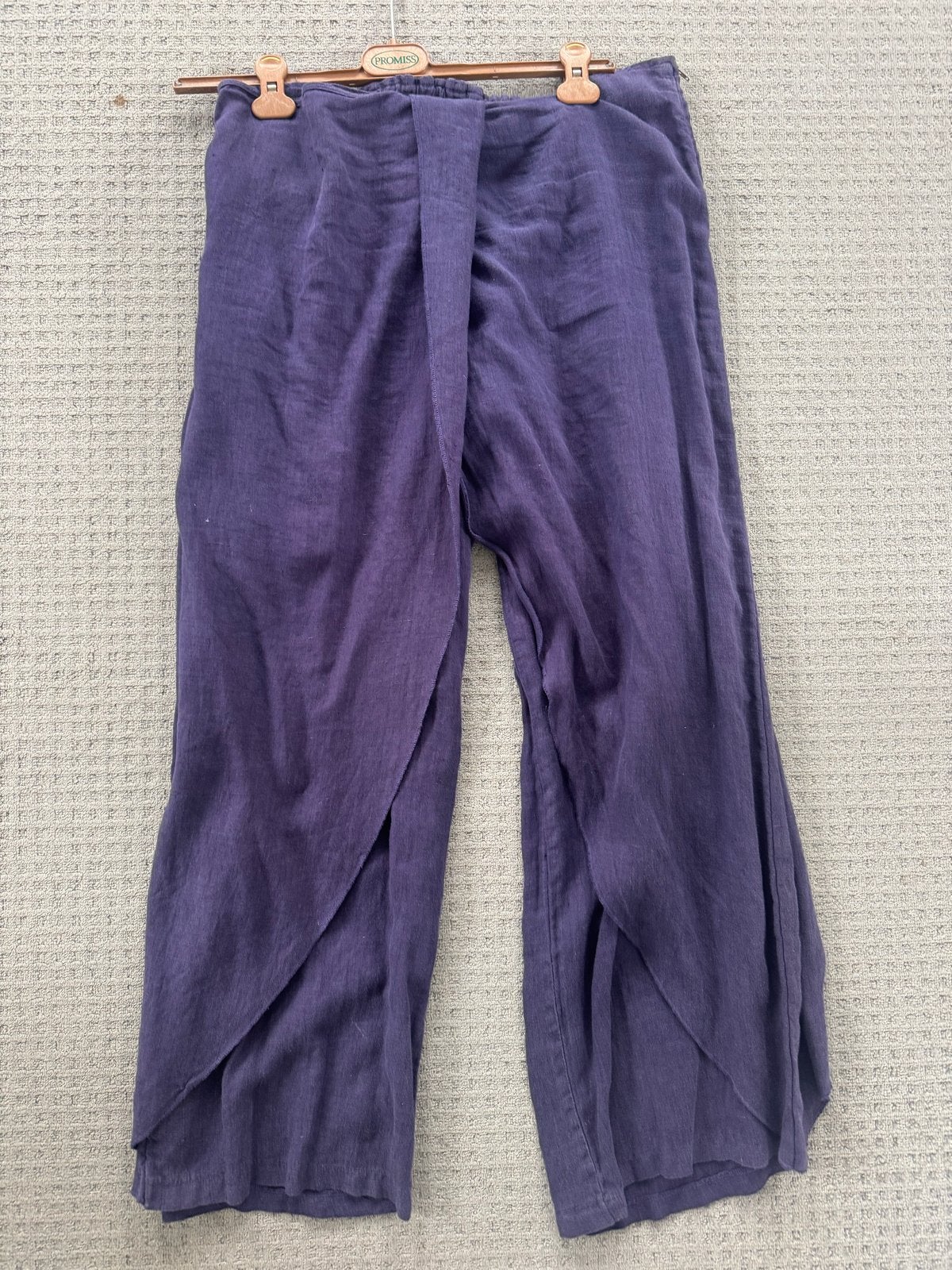Als nieuw Completo Lino by Arthurio linnen broek maat M, Ophalen of Verzenden, Maat 38/40 (M), Paars, Lang