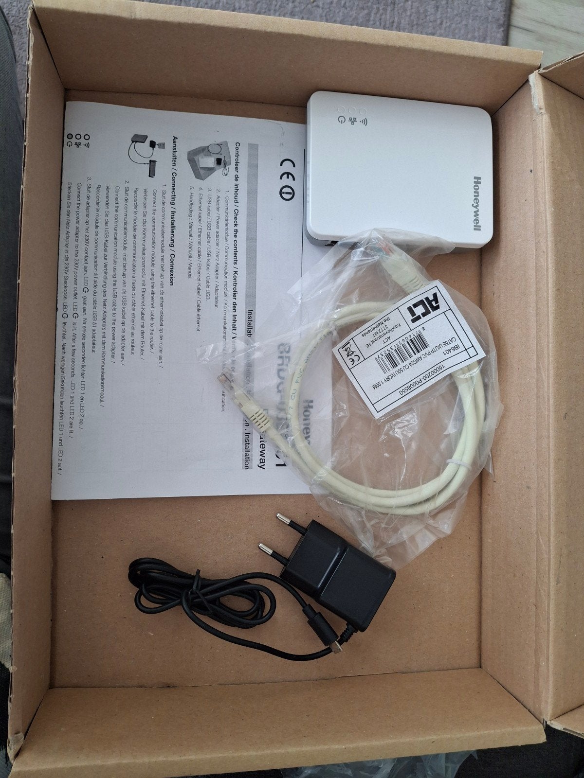 Nieuw: Honeywell BRDG-03EM01 RF Gateway Router, Ophalen of Verzenden, Nieuw, Inbouwhaard