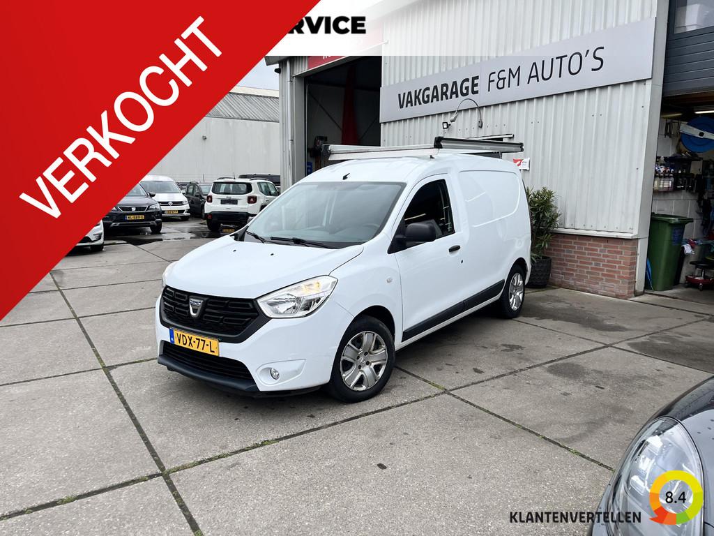 Dacia Dokker 1.5 dCi 90 Solid Airco, trekhaak, Auto's, Stof, Gebruikt, Euro 6, 4 cilinders