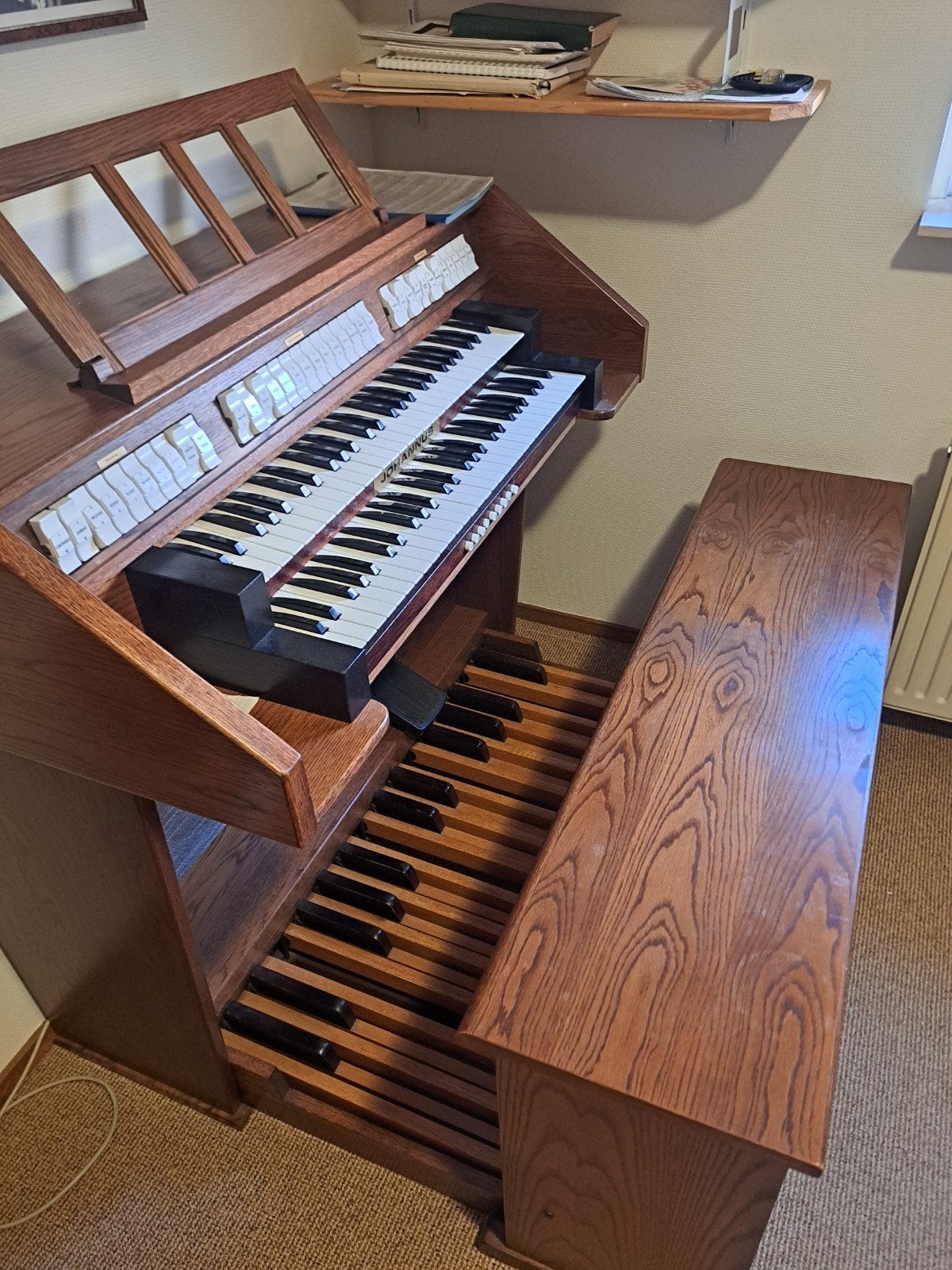Johannus Orgel met 2 klavieren en pedaal, Muziek en Instrumenten, Orgels, Ophalen of Verzenden, Gebruikt, 2 klavieren, Orgel