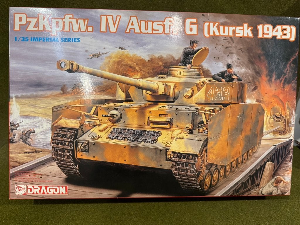 Dragon 1/35 9020 Panzer IV Ausf.G Kursk 1943 + 2 Aber Sets, Overige merken, Tank, Verzenden, 1:32 tot 1:50
