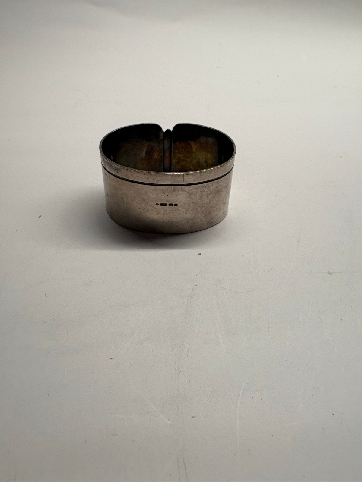 Antieke Sterling Zilveren Servetring (Birmingham, 1900), Ophalen of Verzenden, Zilver