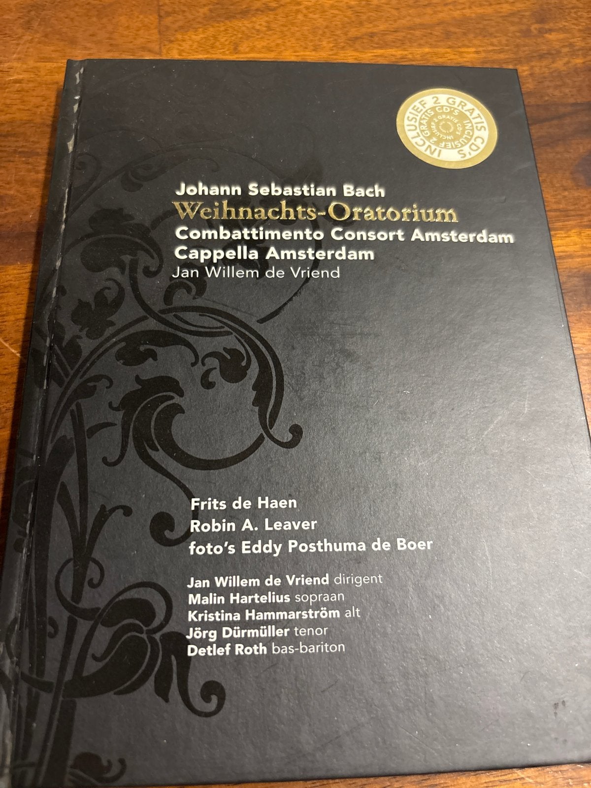 Bach - Weihnachtsoratorium - Combatimento Consort Amsterdam, Boxset, Ophalen of Verzenden, Zo goed als nieuw, Inclusief boekje