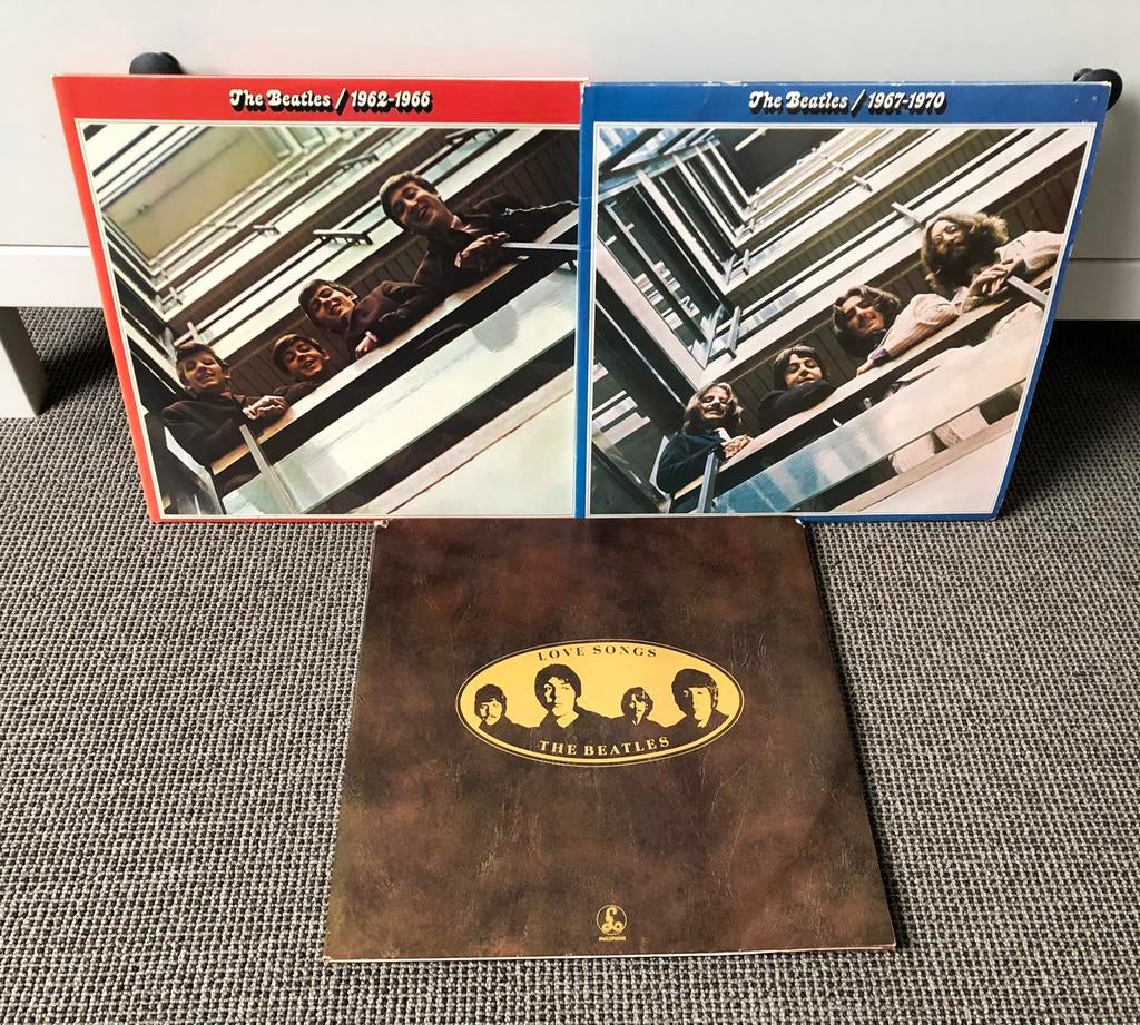 The Beatles 3 dubbel lp’s, Cd's en Dvd's, Vinyl | Pop, Ophalen, Zo goed als nieuw, 12 inch