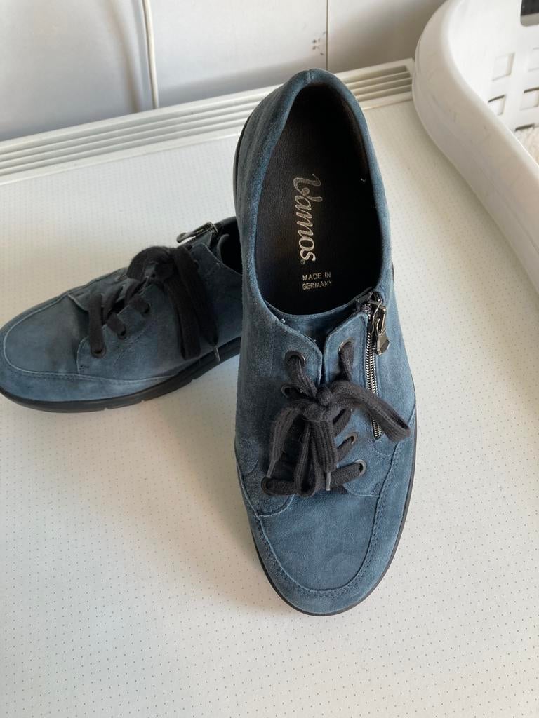 te koop Vamos schoenen blauw 42,5, Kleding | Dames, Schoenen, Ophalen of Verzenden, Gedragen, Blauw, Sneakers of Gympen