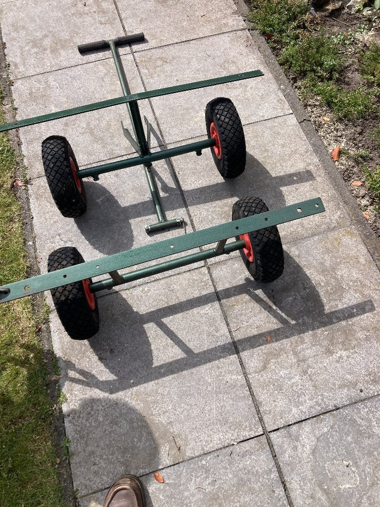 Bolderkar onderstel, Caravans en Kamperen, Bolderkarren, Ophalen, Nieuw