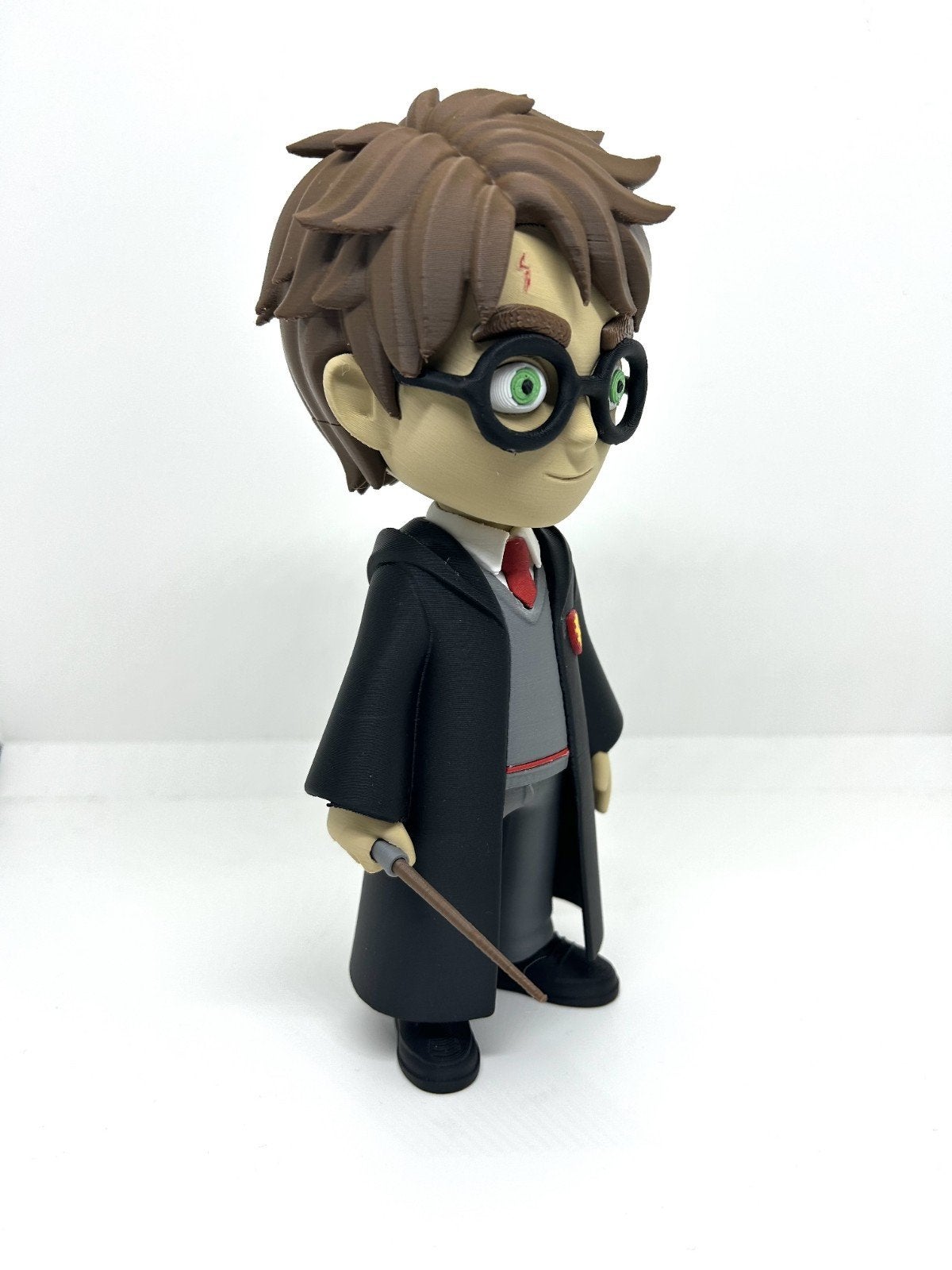 Harry Potter actiefiguur met toverstaf, Verzamelen, Harry Potter, Ophalen of Verzenden, Zo goed als nieuw, Actiefiguurtje