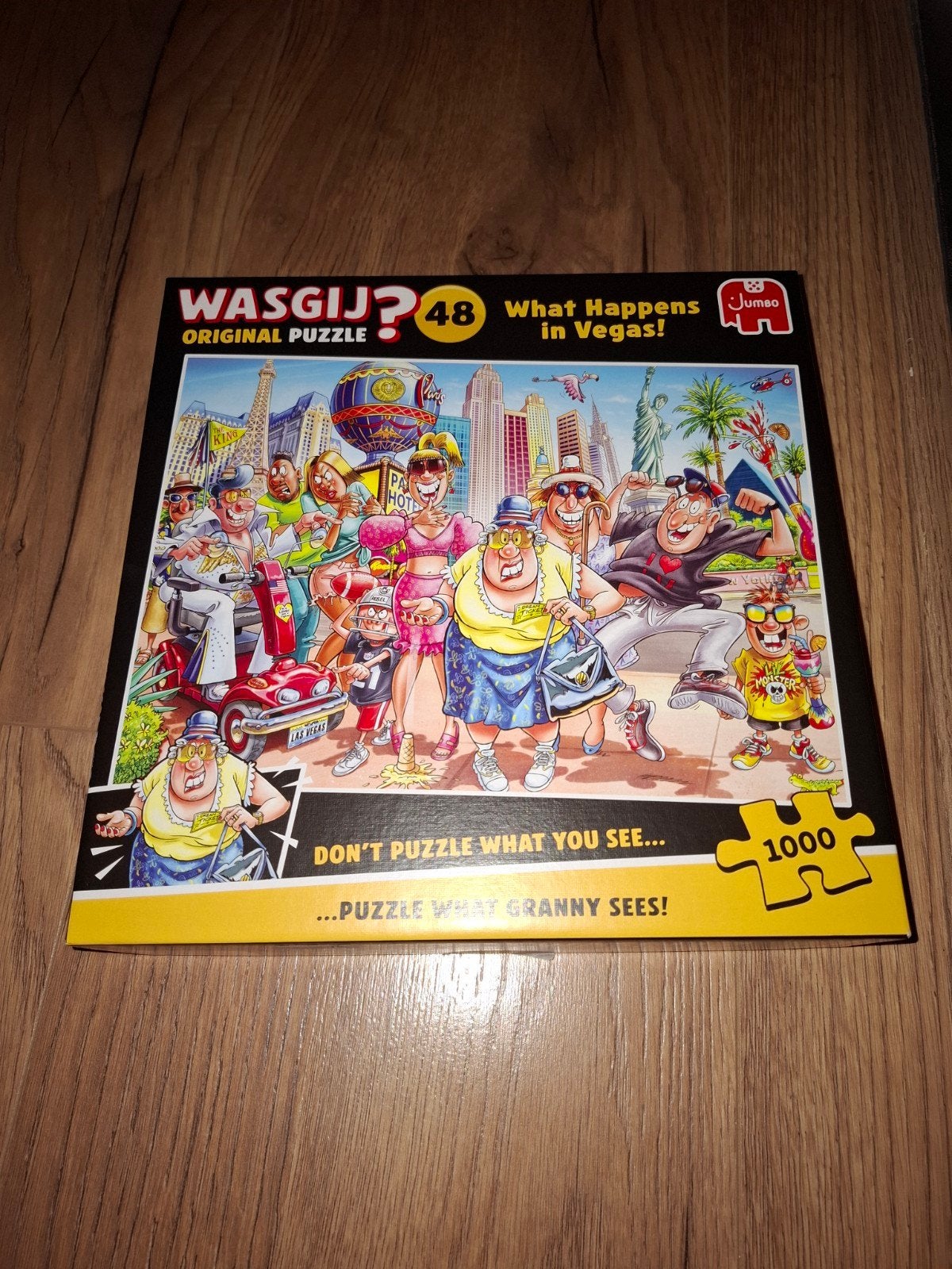 wasgij original puzzel nummer 48, Ophalen, 500 t/m 1500 stukjes, Zo goed als nieuw