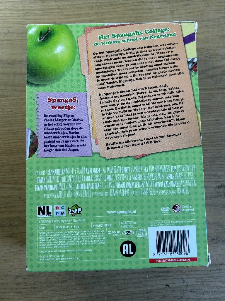 DVD Spangas Seizoen 1 Deel 3, Ophalen of Verzenden, Zo goed als nieuw