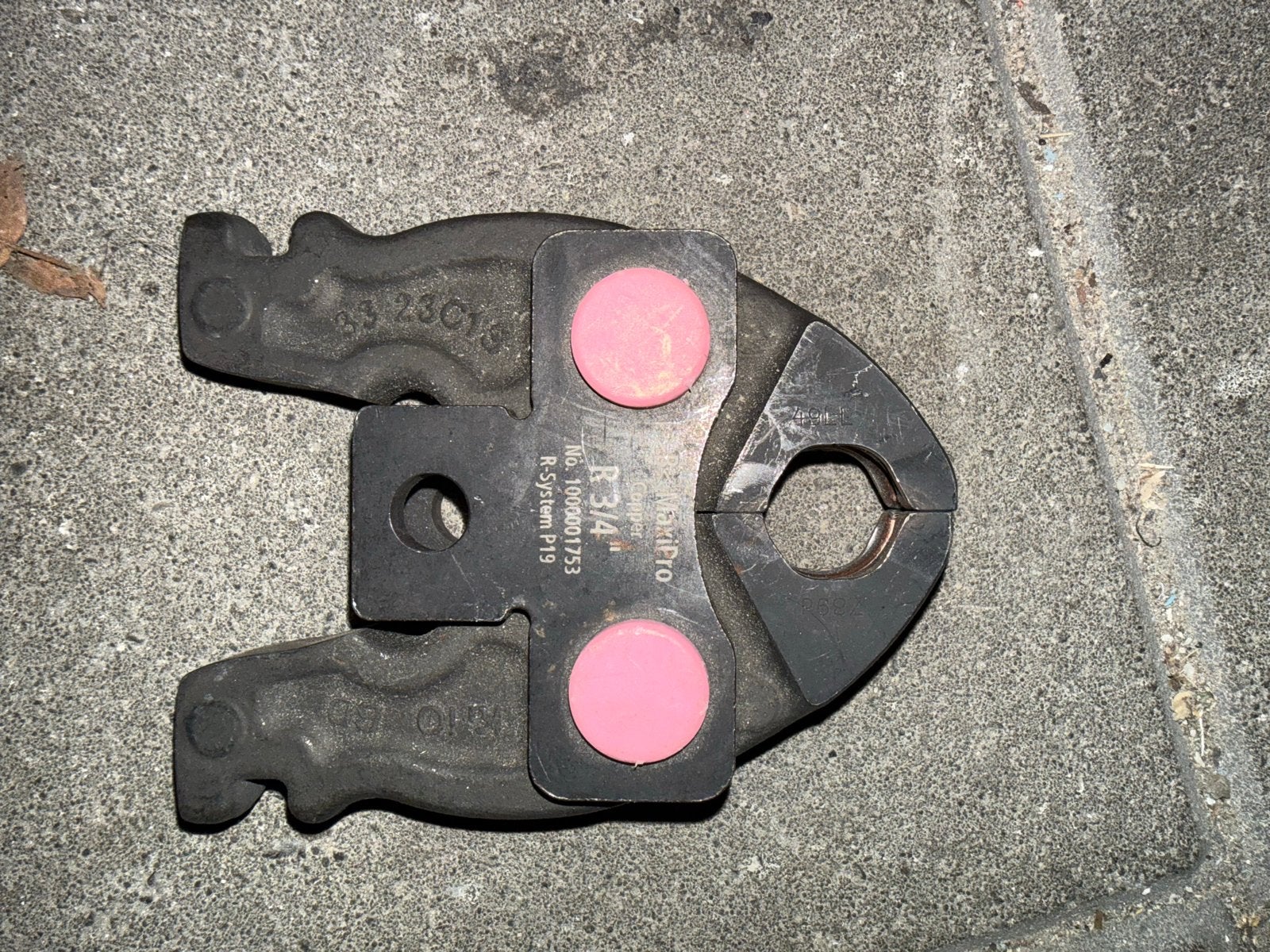 Rothenberger compact R 3/4" persbek voor leidingsystemen, Verzenden, Gebruikt, Overige typen, Overige merken