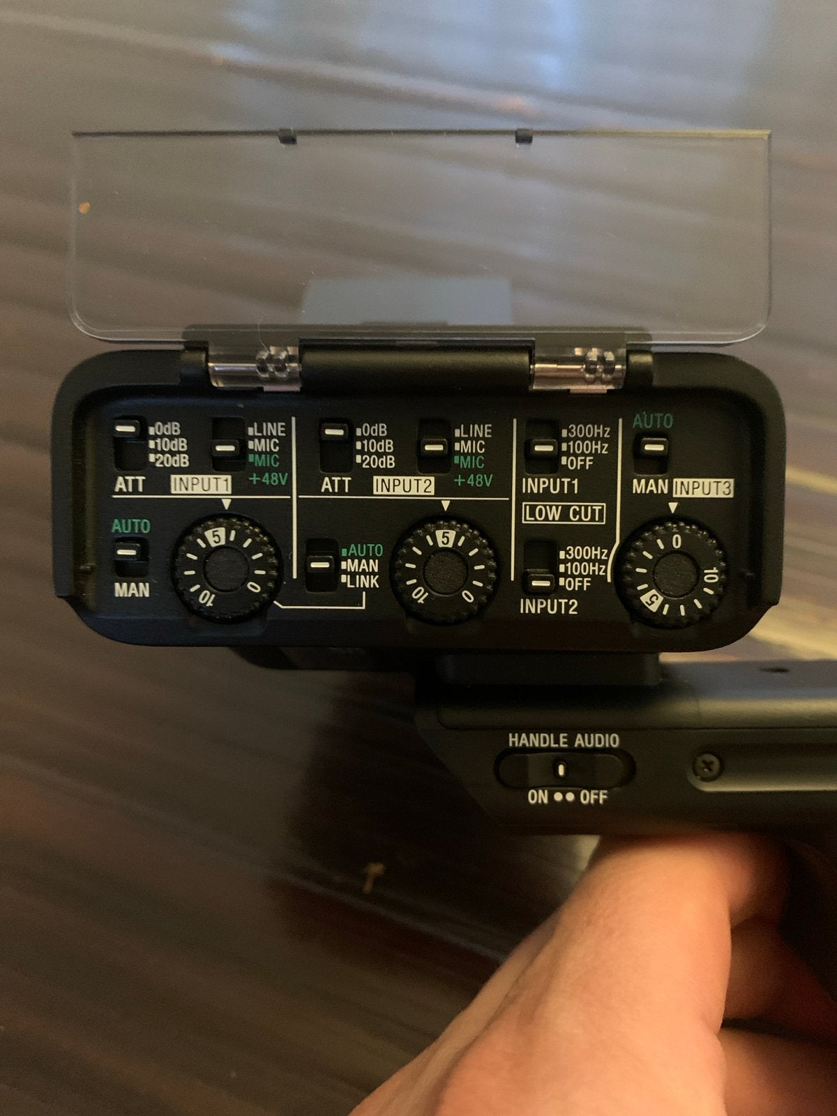 Sony XLR-H1 handle, Ophalen, Zo goed als nieuw