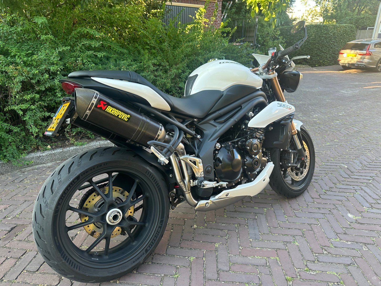 In nieuwstaat Triumph Speed Triple 1050 ABS Akrapovic, Motorrijbewijs A, Gebruikt, 3 cilinders, Particulier