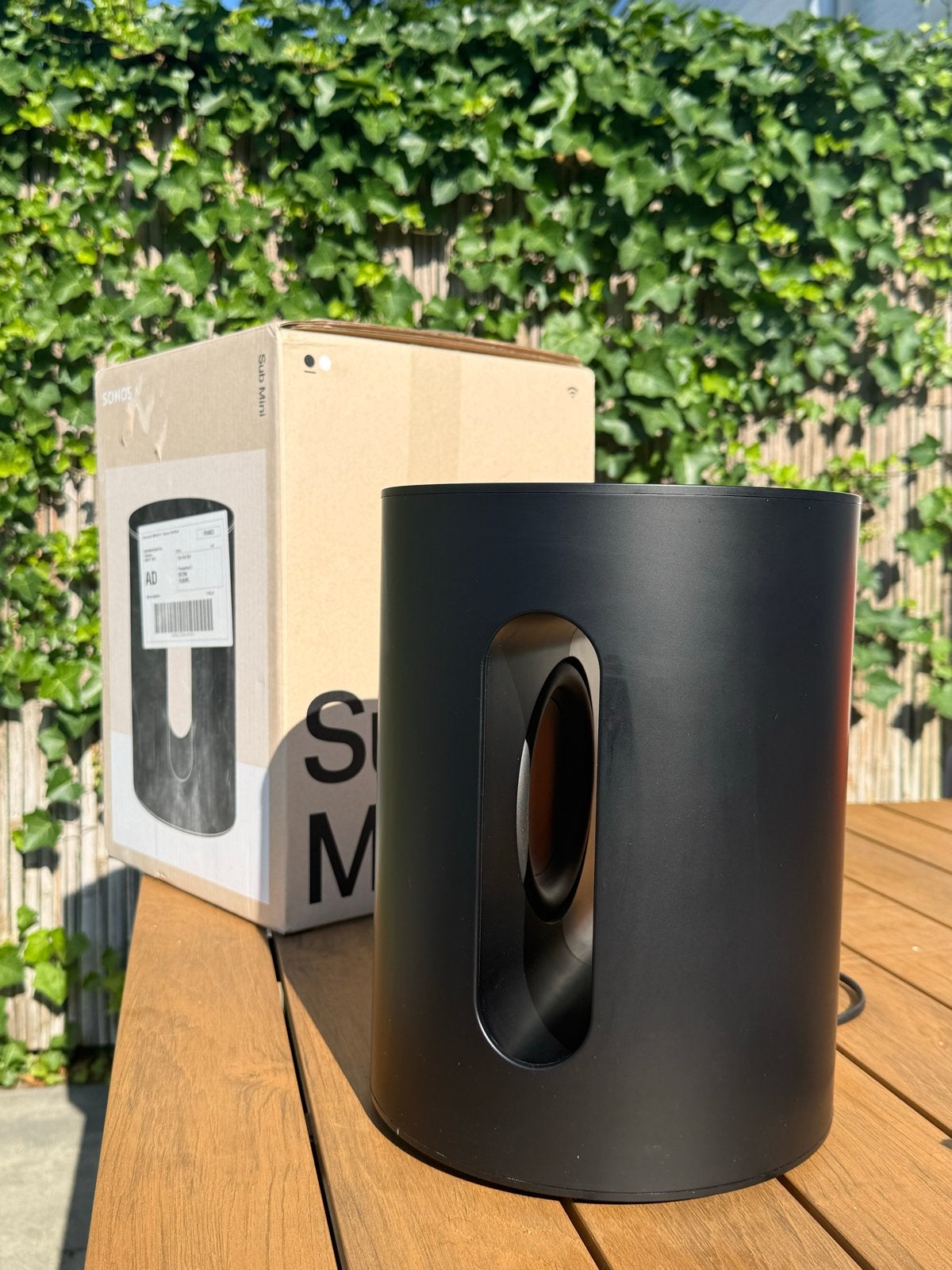 Sonos Sub Mini - Zwart, Audio, Tv en Foto, Luidsprekers, Ophalen, Subwoofer, WiFi, Zo goed als nieuw