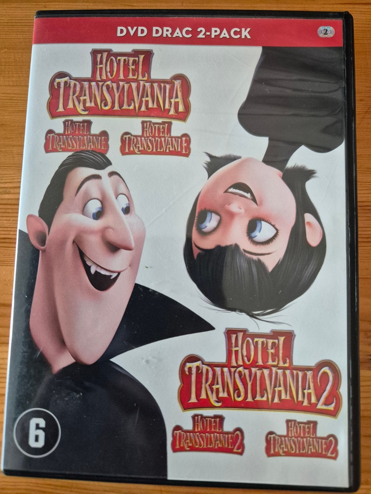 Hotel Transylvania 1 & 2 DVD Drac 2-pack, Alle leeftijden, Nederlands, Ophalen of Verzenden, Zo goed als nieuw