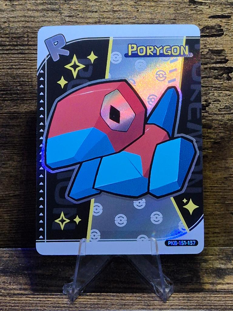 Poké Baby Porygon, Hobby en Vrije tijd, Verzamelkaartspellen | Pokémon, Nieuw, Foil, Verzenden