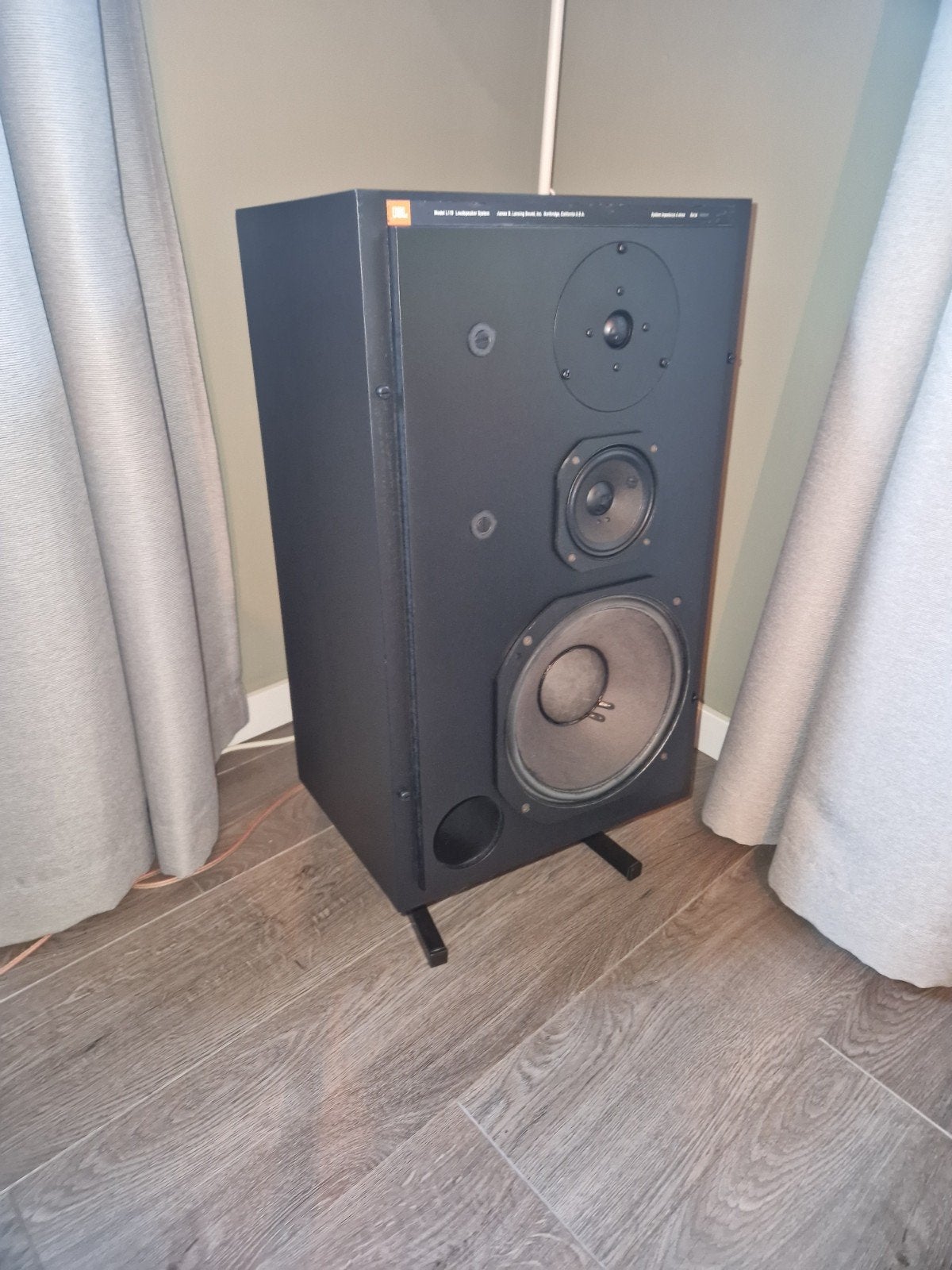 JBL L110 TOPSET luidsprekers uit eind jaren '70, Audio, Tv en Foto, Ophalen, Vloerstaande luidspreker, Gebruikt, JBL
