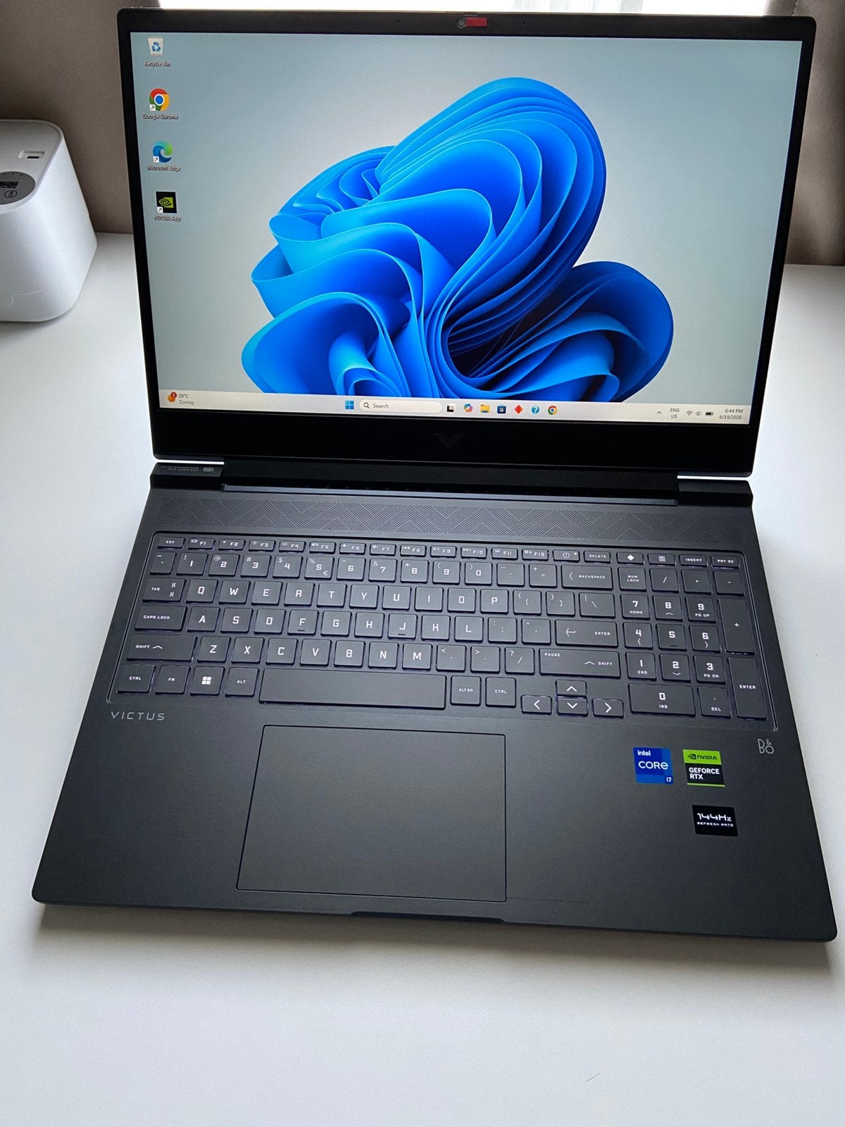 HP Victus Gaming 16 i7 13620h RTX 4060, Ophalen, Met videokaart, Qwerty, Zo goed als nieuw