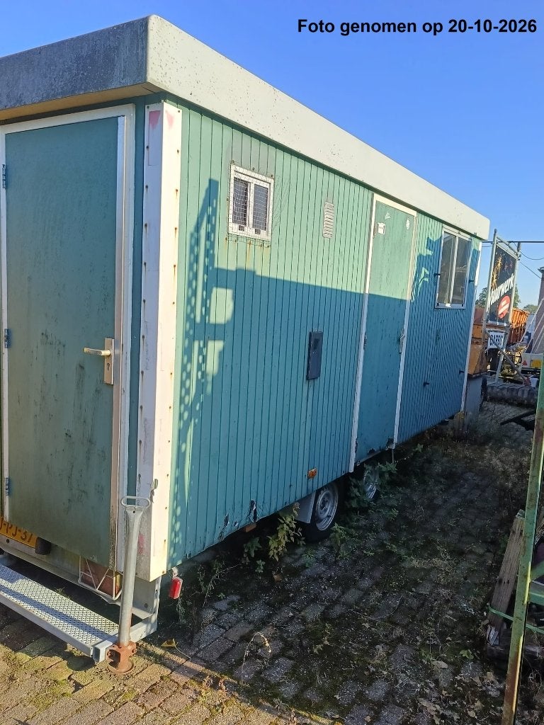 Kuiper Schaftwagen / Schaftkeet XXL. Dubbelasser. Tempo 100, Doe-het-zelf en Verbouw, Ophalen, Gebruikt