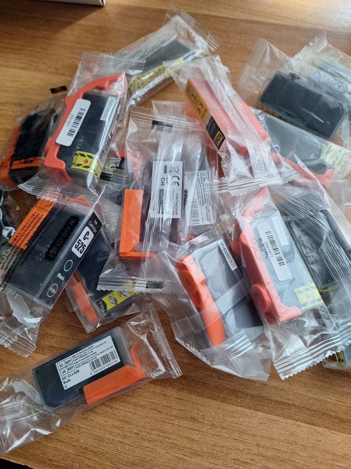 Te koop 27 cartridges voor printer Canon MG 4250, Ophalen of Verzenden, Nieuw