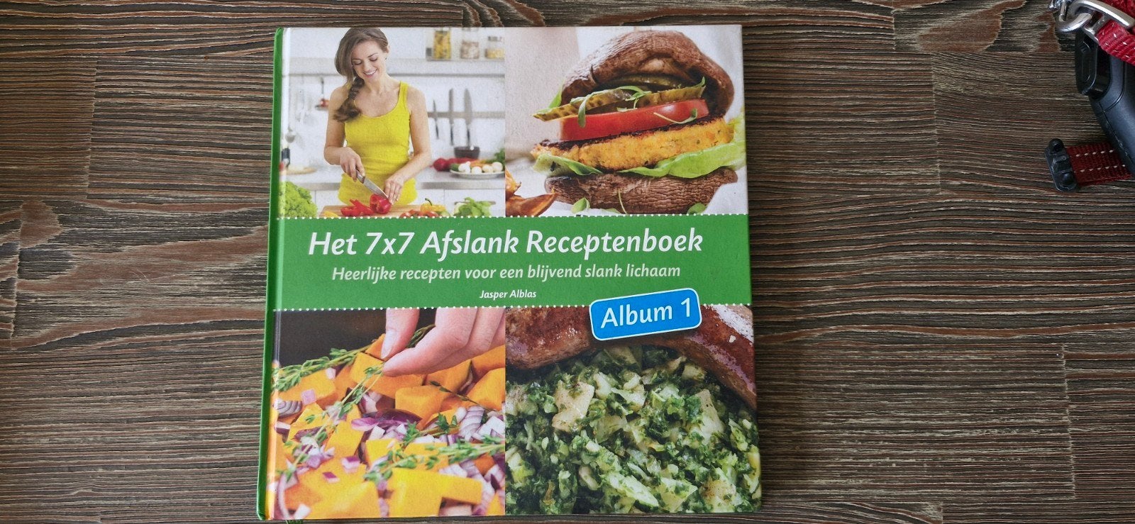 Het 7x7 Afslank Receptenboek - Jasper Alblas, Ophalen of Verzenden, Zo goed als nieuw, Dieet en Voeding, Jasper Alblas