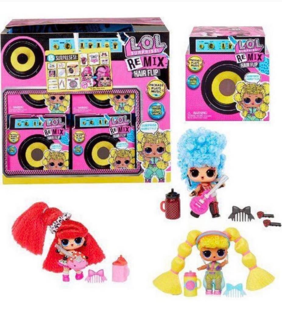 L.O.L. Surprise! Remix Hairflip Tots Serie A - Minipop LOL, Nieuw, Ophalen of Verzenden, H, H
