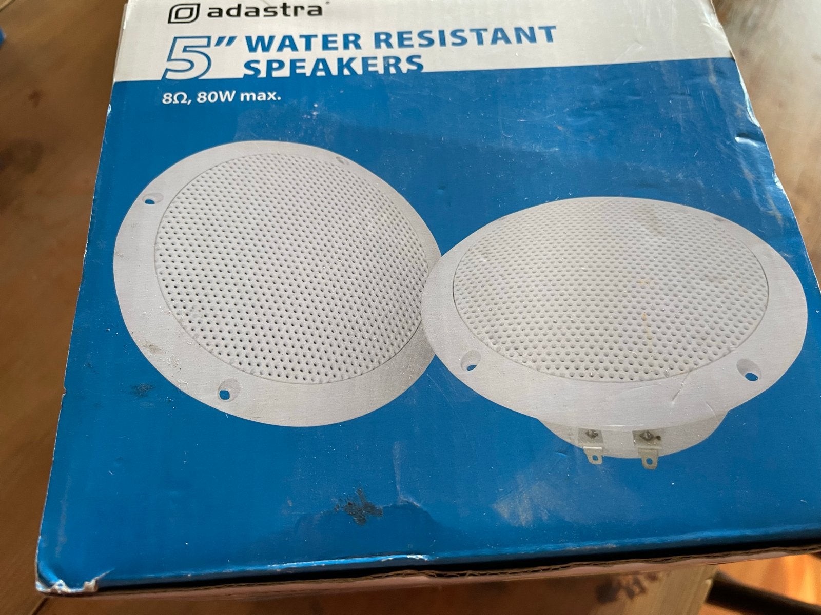 Adastra 5" Water Resistant Speakers - 80W Max, 8 Ohm, Overige merken, Stereo speakers, Nieuw, Ophalen of Verzenden