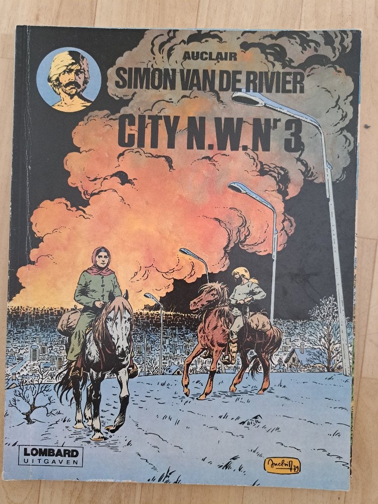 Stripboeken Simon van de rivier, Boeken, Gelezen, Ophalen of Verzenden, Auclair, Meerdere stripboeken