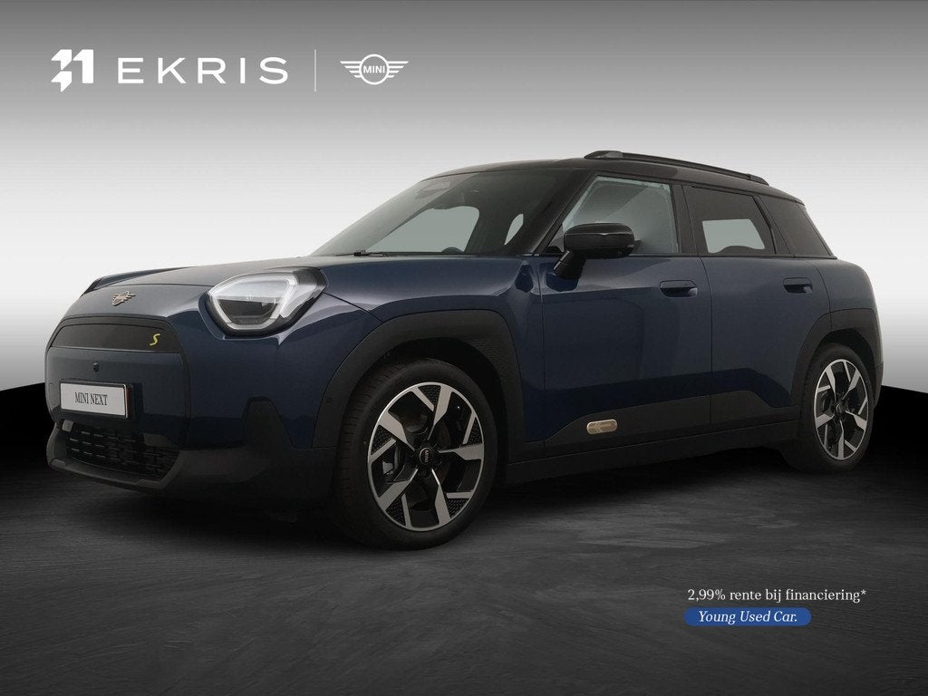 MINI Aceman SE Classic | Pakket L | Stuur-stoelverwarming |, 750 kg, Met garantie (alle), Blauw, Aceman