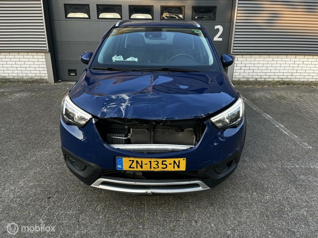 Opel Crossland X 1.2 Turbo Edition, Auto's, Opel, Voorwielaandrijving, Euro 6, 1199 cc, Blauw