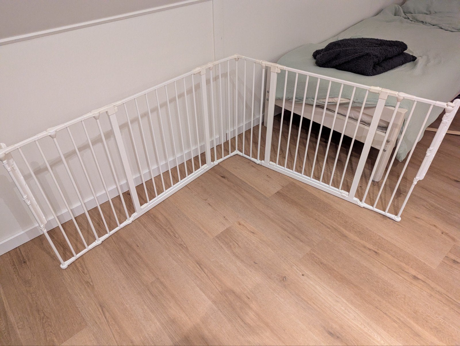 Baby Dan Flex Traphekje met twee deurtjes - 245 cm, Kinderen en Baby's, Gebruikt, Ophalen of Verzenden, 115 cm of meer, Metaal of IJzer