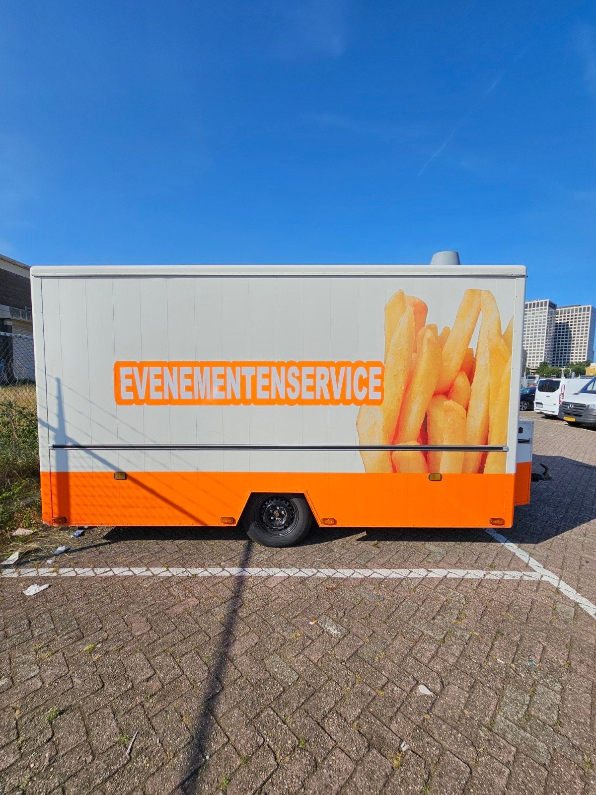 Verkoopwagen Foodtruck Snackwagen, Ophalen