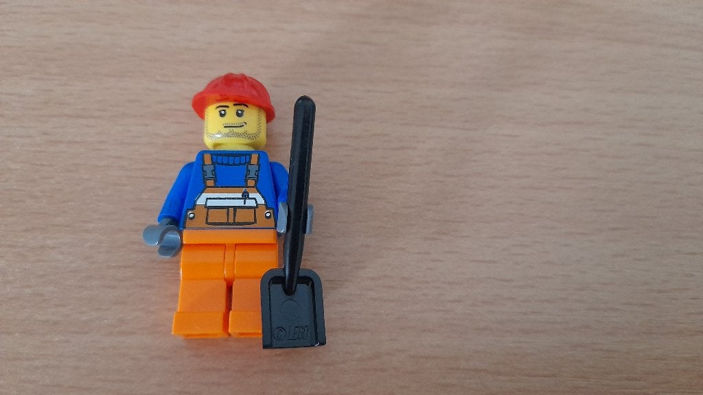 Lego CITY 7904  9 city minifiguren en hun werksets,, City, Lego, Ophalen of Verzenden, Complete set
