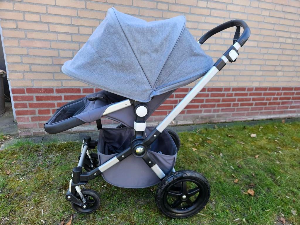 Kinderwagen 3 delig - Bugaboo Cameleon 3, Kinderen en Baby's, Kinderwagens en Combinaties, Overige merken, Gebruikt, Verstelbare duwstang