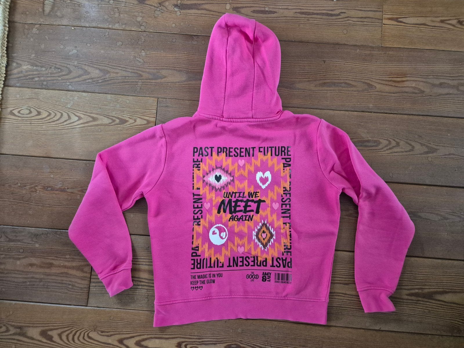 Mooie hoodie van Amy & Ivy,  mt XS, Kleding | Dames, The Sting, Ophalen of Verzenden, Roze, Maat 34 (XS) of kleiner
