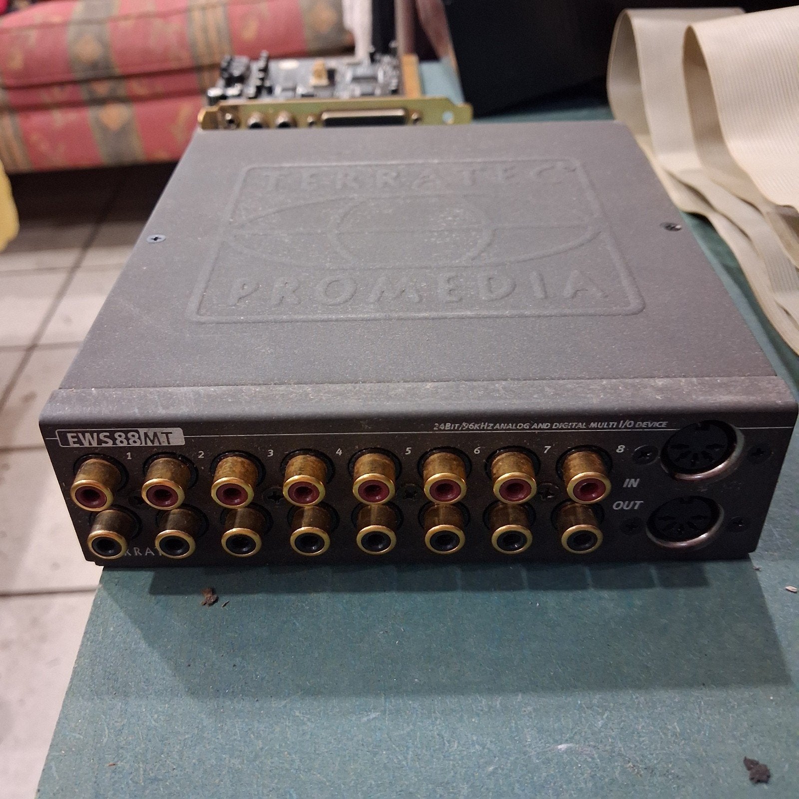 TERRATEC EWS88MT 8 stereo uitgangen, Ophalen of Verzenden, Zo goed als nieuw, Intern, Terratec