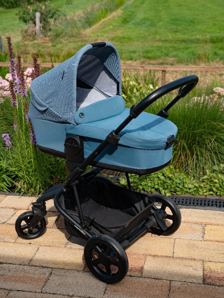Easy Walker Harvey 2 met reiswieg en accessoires, Gebruikt, Combiwagen, Verstelbare duwstang, Ophalen